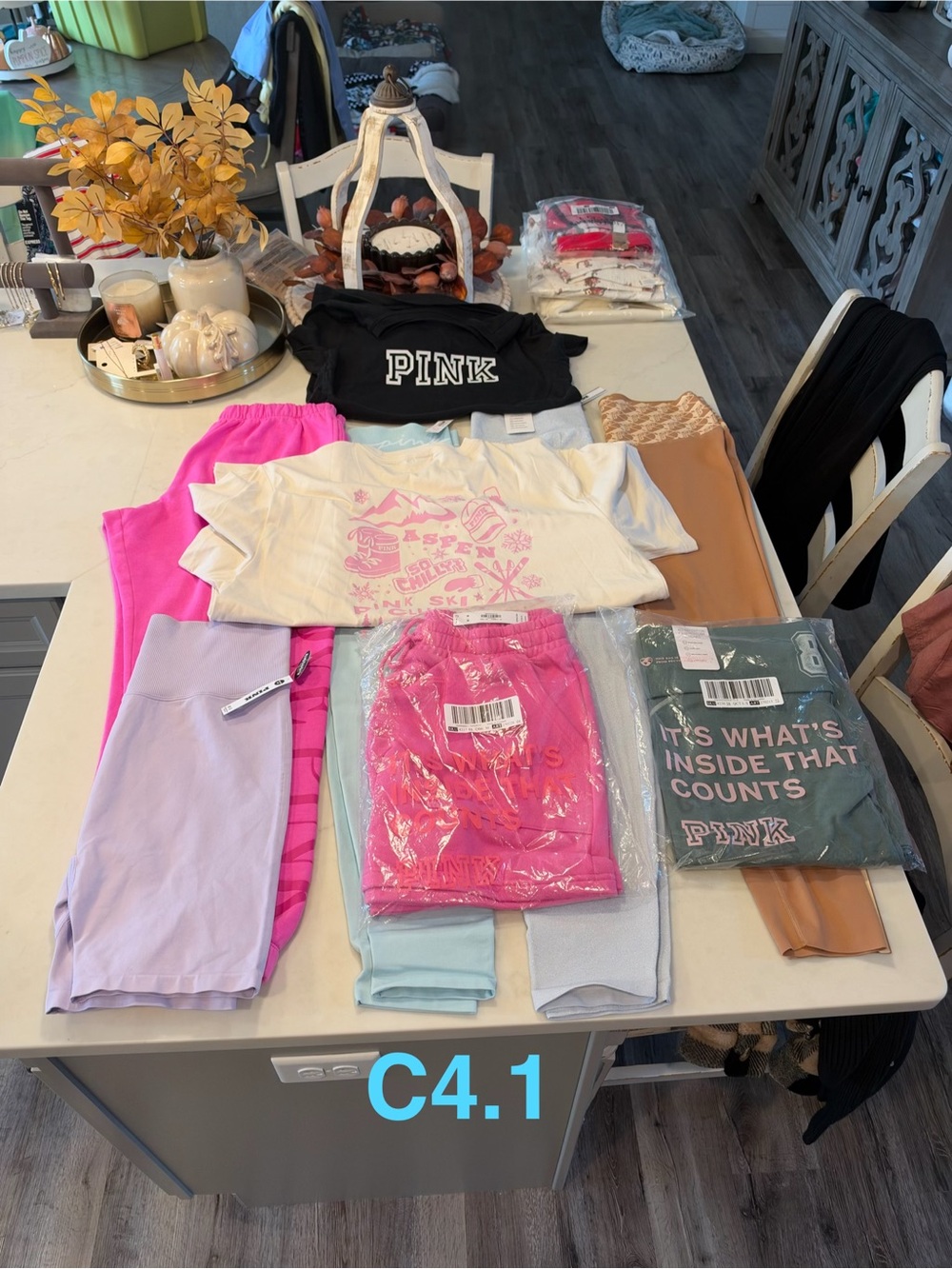 Victoria Secret Pink mixed condition, leggings, tops, shorts see description